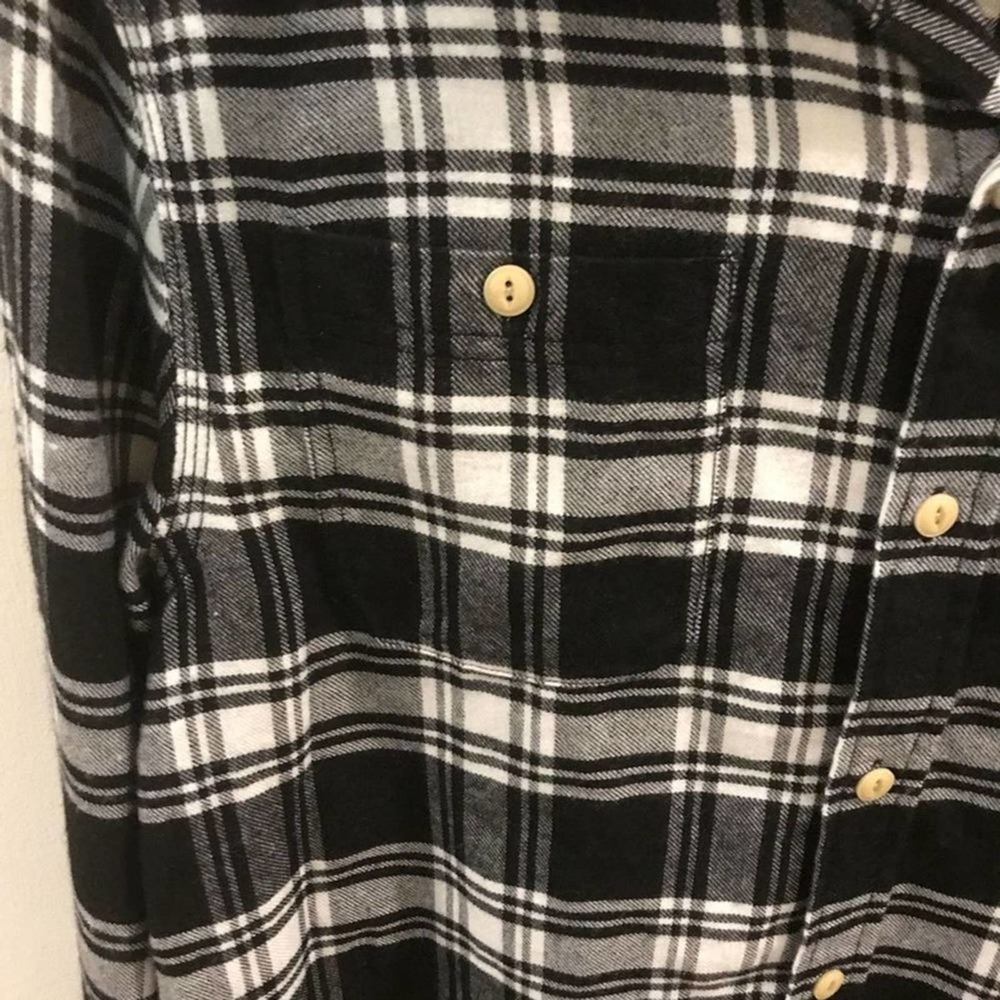 Jachs New York Flannel Black and White Medium - Picture 5 of 8